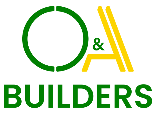 O And A Builders Logo Medium
